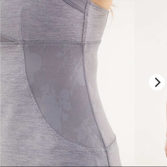 EUC Lululemon Chaturanga Tank in Heathered Fossil / Fossil - Picture 5 of 14